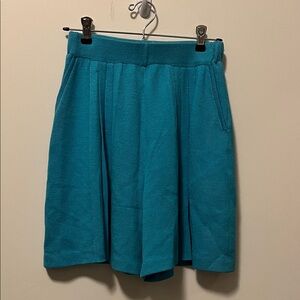St. John Teal Shorts/Skort Sz 4